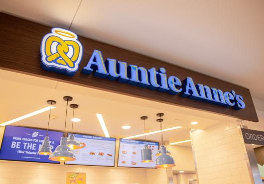 Auntie Anne's Storefront