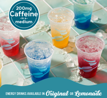 Caribou Coffee energy drinks