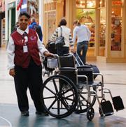 Airport Wheelchair Pusher